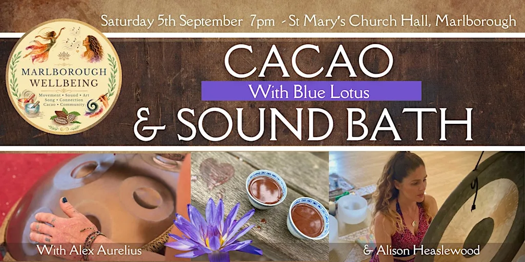 Cacao & Sound Bath - Marlborough