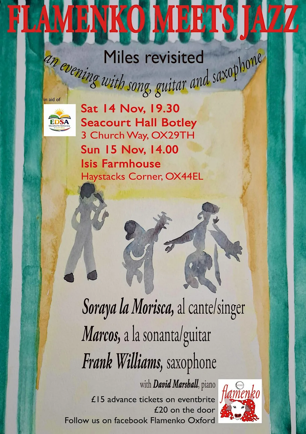 Flamenco meets Jazz at Isis Farmhouse