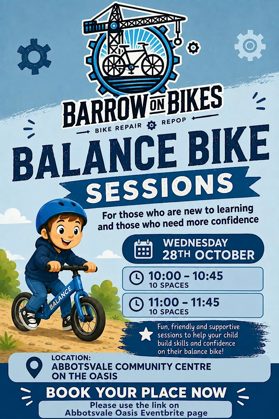 Balance bike session