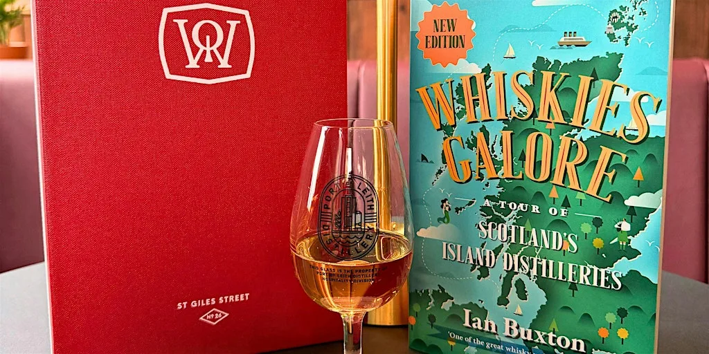 Whiskies Galore! Meet the Author: Ian Buxton at Whisky Quay Bar