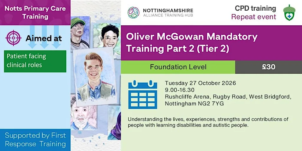 Oliver McGowan Mandatory Training Part 2 (Tier 2)