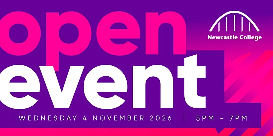 Newcastle College November Open Event at Parsons Building