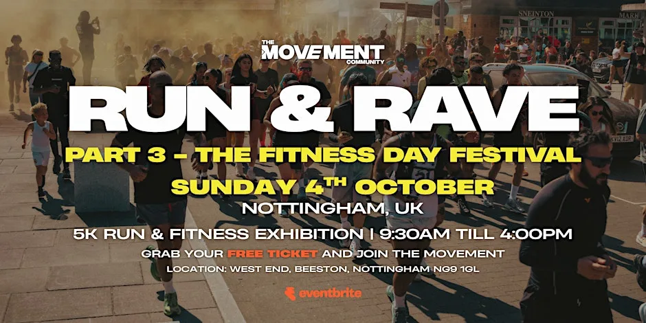 RUN & RAVE PART 3 - The Fitness Day Festival (Fitness Exhibition)