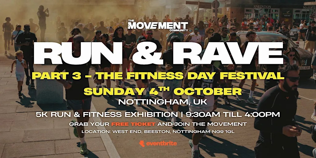 RUN & RAVE PART 3 - The Fitness Day Festival (Fitness Exhibition)
