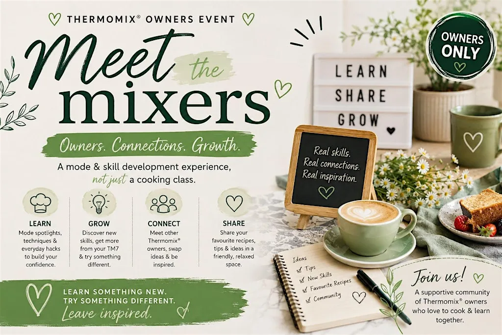 Meet the Mixers at Thermomix® Nottingham Studio
