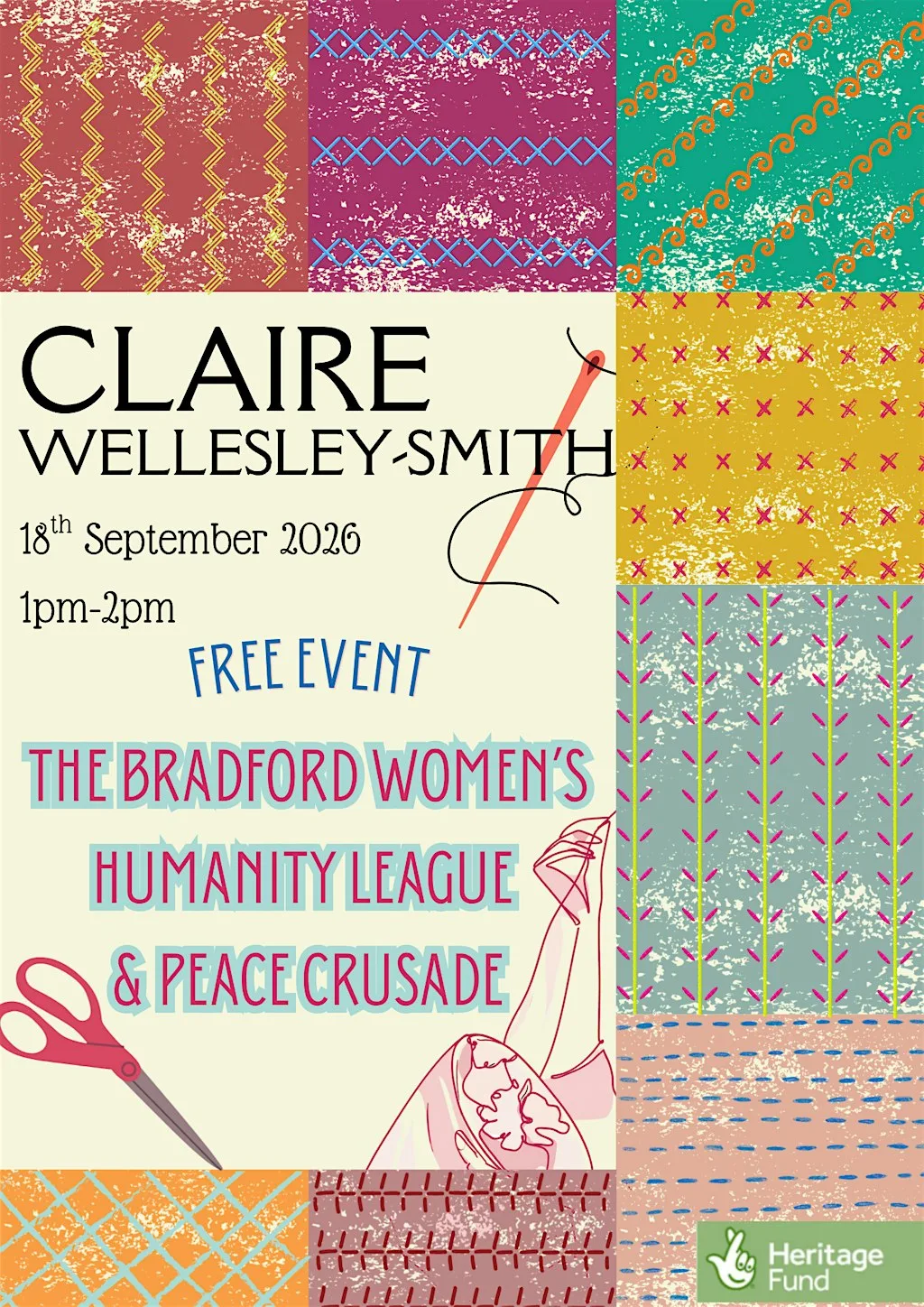 Resist - An Artist Talk with Claire Wellesley-Smith at Bradford Mechanics Institute Library