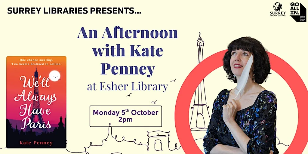 An Afternoon with Kate Penney at Esher Library at Esher Library