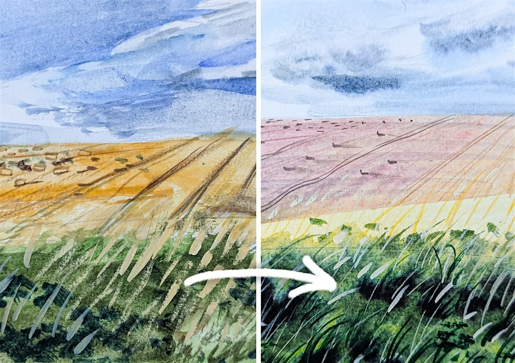 Watercolour Landscapes for Beginners 4 Week Course at Friends Meeting House