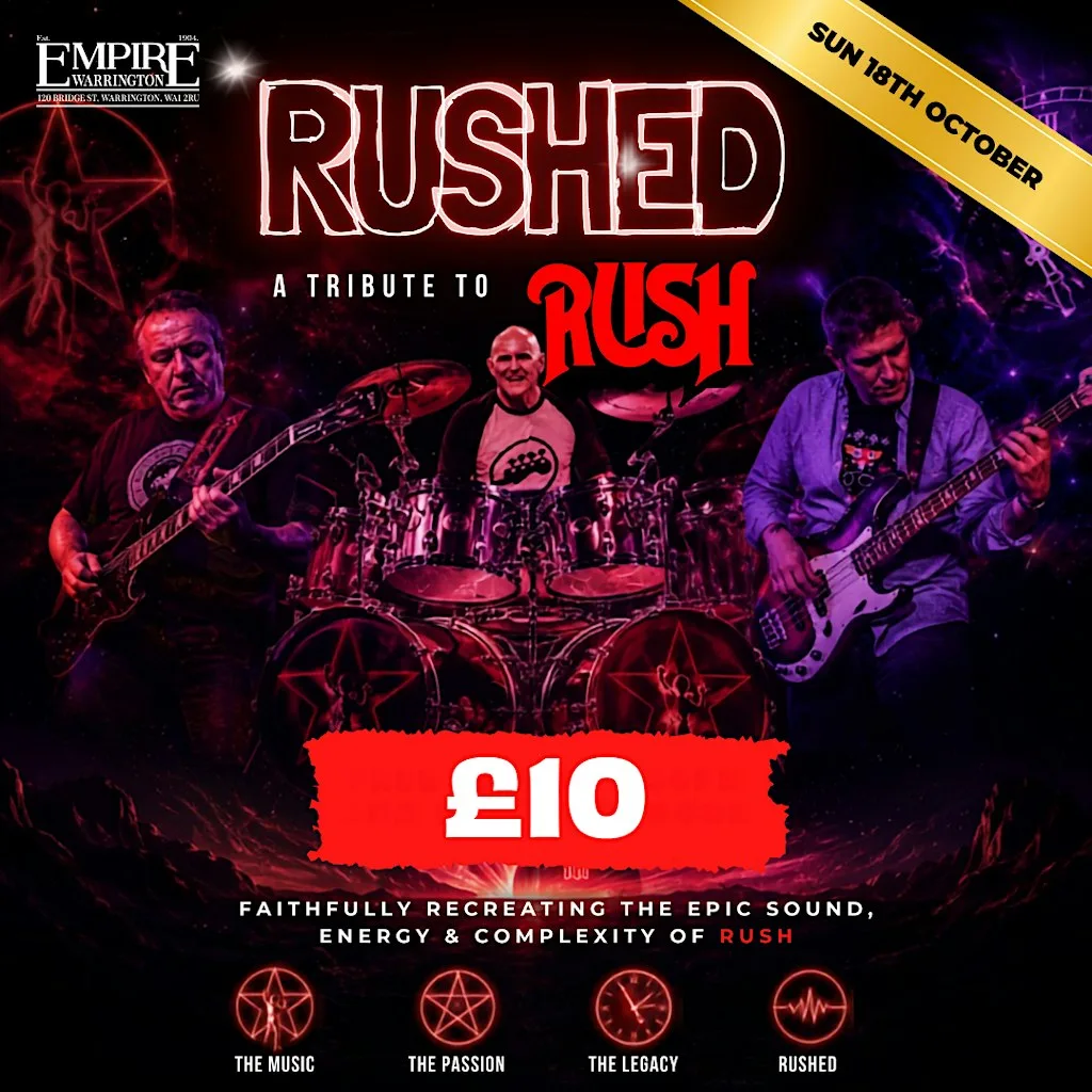 Rush Tribute Band - Rushed