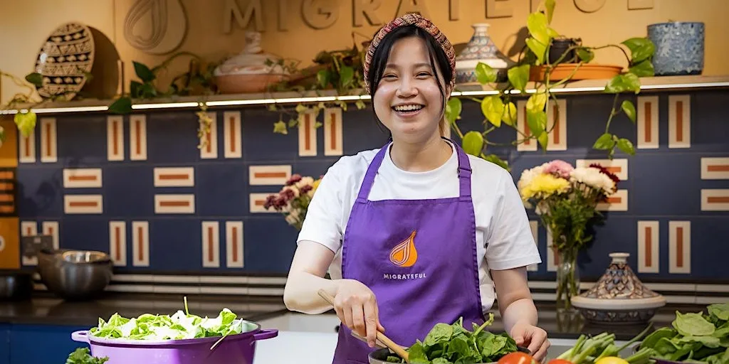 Hong Konger Cookery Class with Cathy | Veg Friendly|LONDON | Cookery School at Migrateful Cookery School