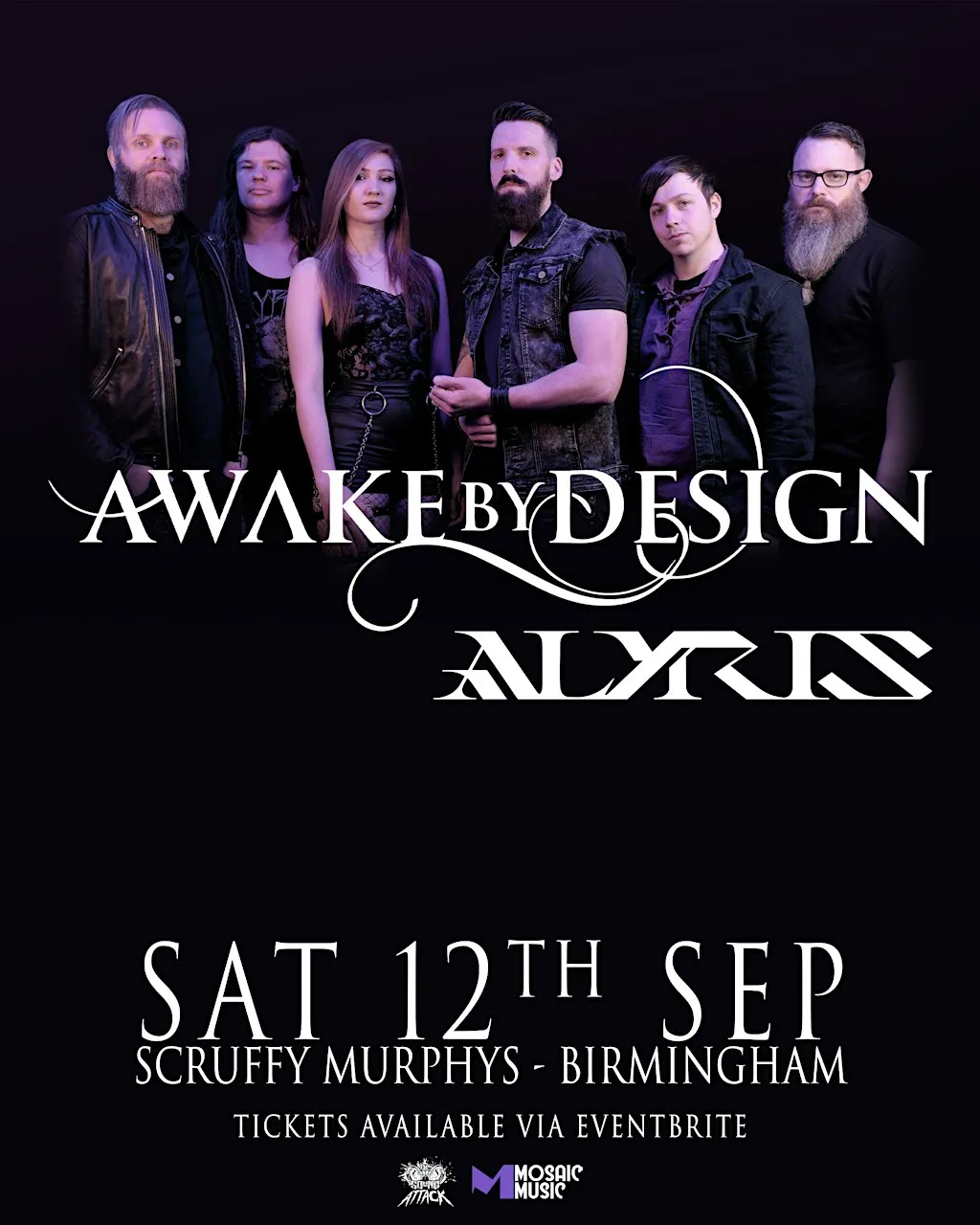 Awake By Design x Alyris - Birmingham at Scruffy Murphy's