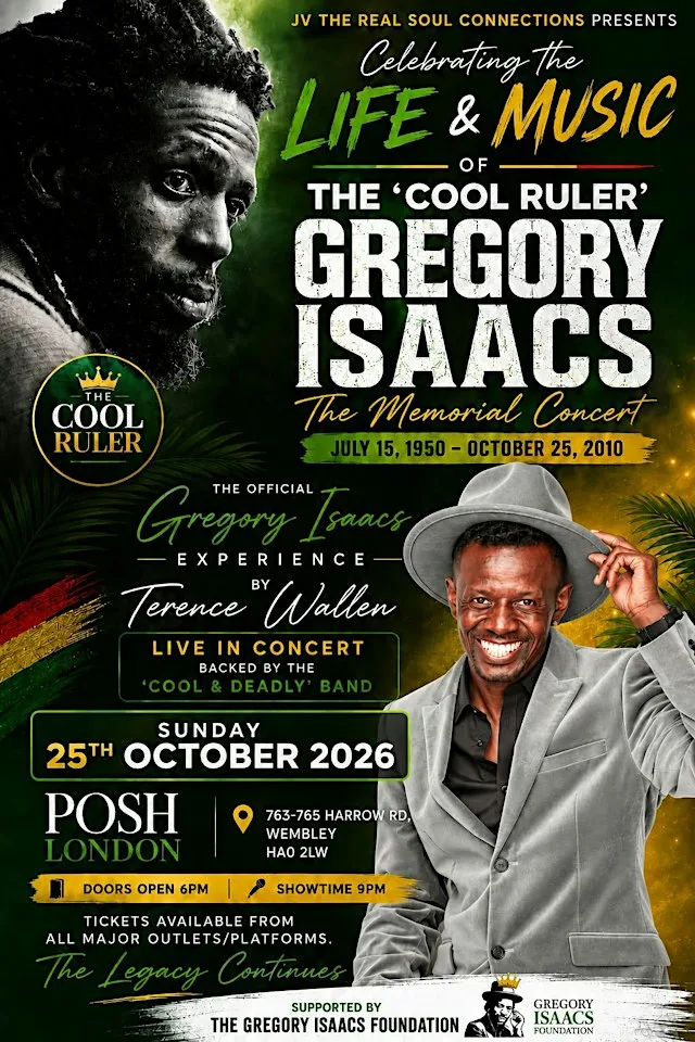 Gregory Isaacs Memorial Concert by Terence Wallen