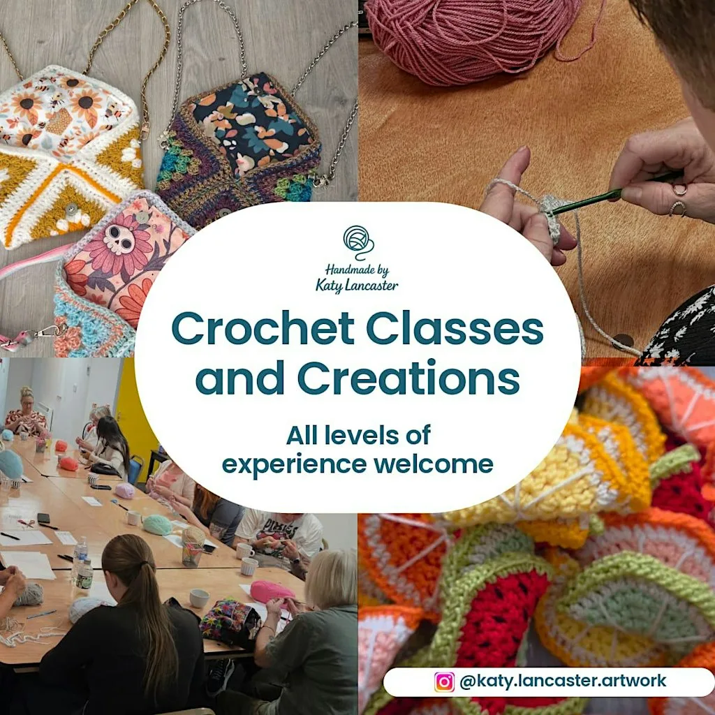 Crochet Workshop by Cherry Funk Designs & Katy Lancaster | Beyond The Rail at Metquarter Liverpool