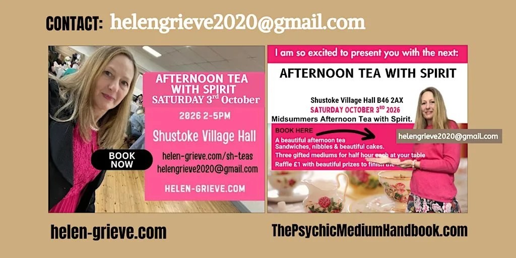 Afternoon Tea with Spirit
