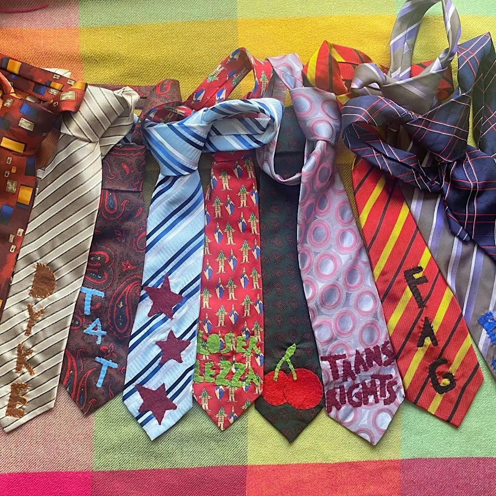 Tie Upcycling Workshop with Cherry Ties | Beyond The Rail at Metquarter Liverpool