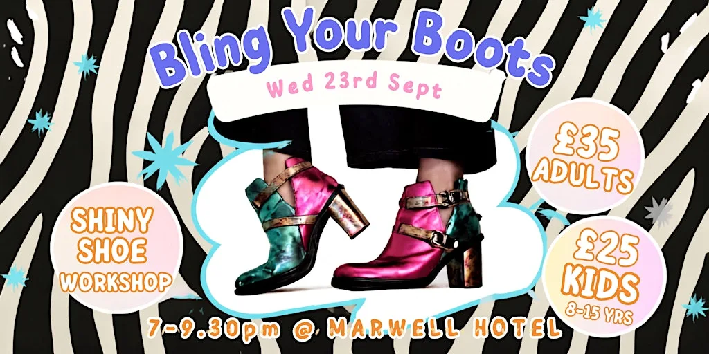 Bling Your Boots Workshop at Marwell Hotel