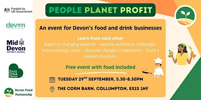 People Planet Profit Food & Drink Business Event at The Corn Barn