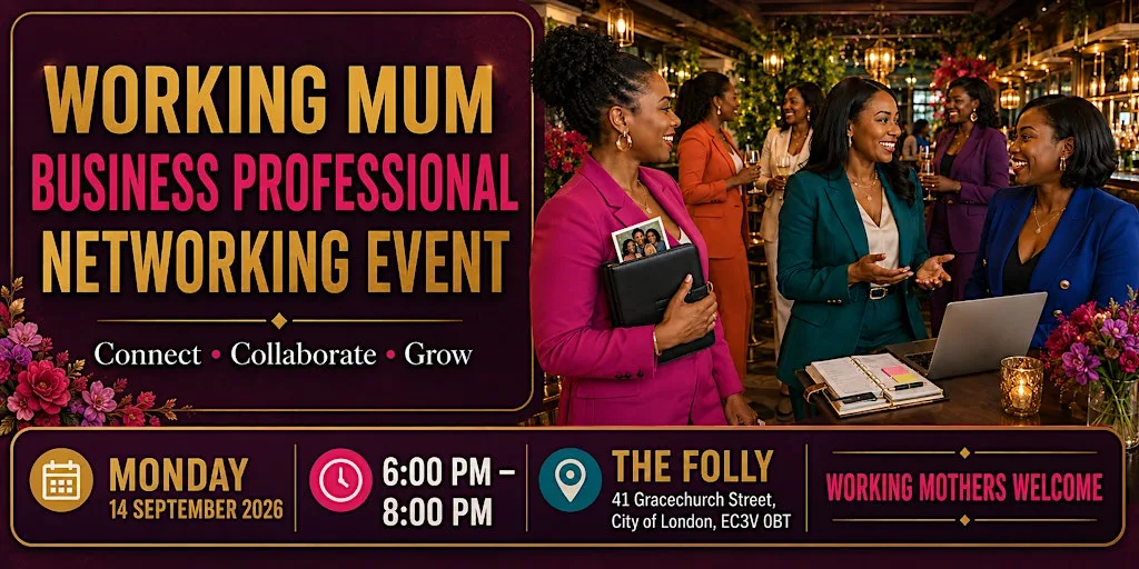 WORKING MOM BUSINESS PROFESSIONAL NETWORKING EVENT