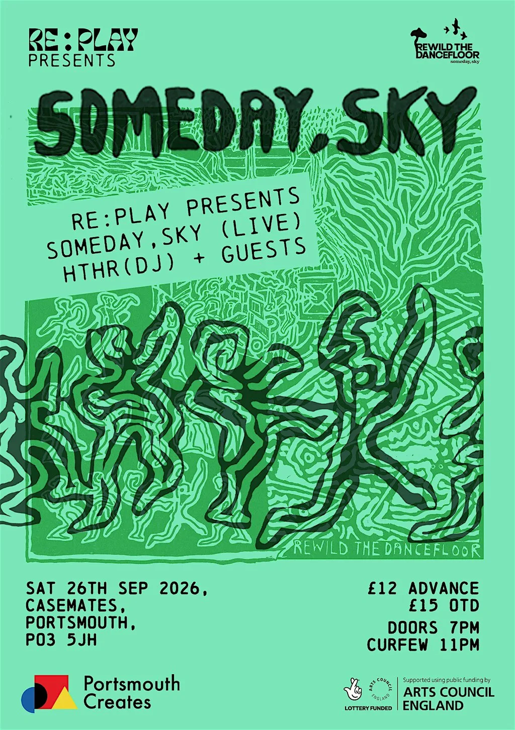 Re:Play Presents: Someday, Sky (Live) + HTHR (DJ)