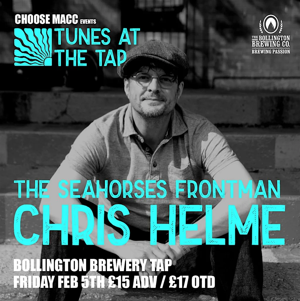 Tunes at the Tap with Chris Helme Seahorses frontman at Bolly Brewery Tap