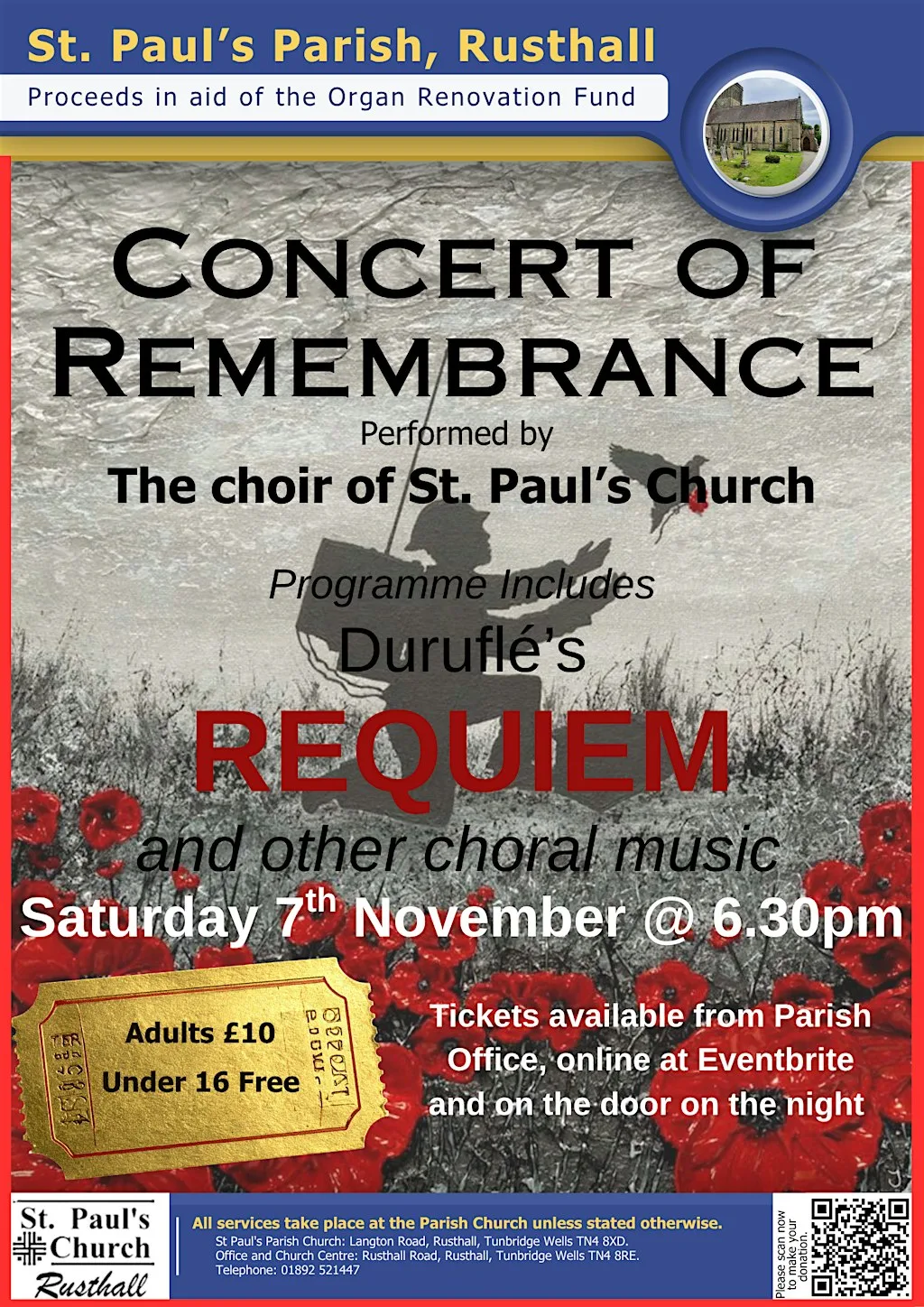 St. Paul's Church choir "Concert for Remembrance"