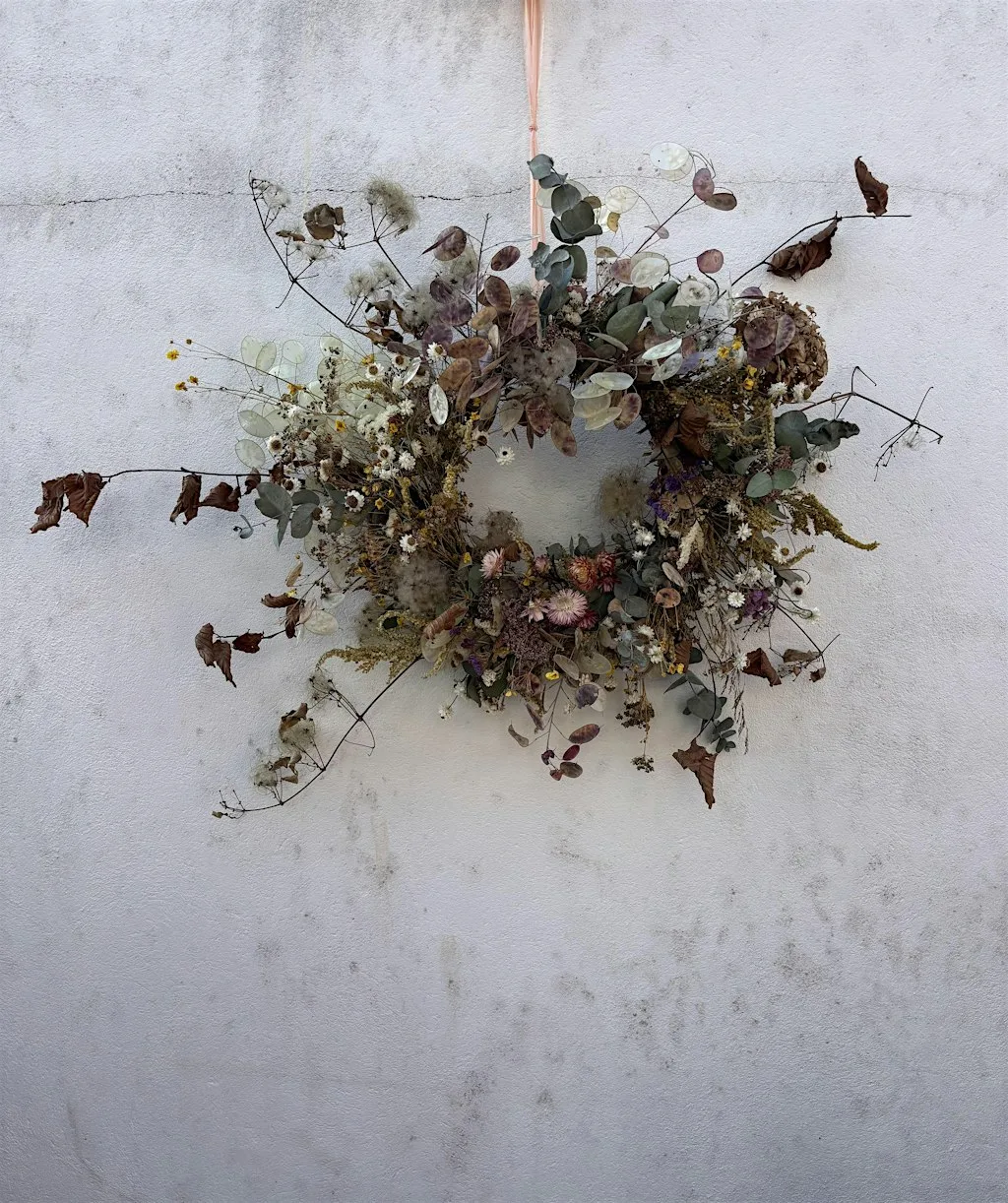 Autumn Dried Wreath Flower Workshop