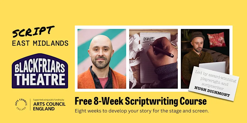 Free 8-Week Scriptwriting Course at Blackfriars Theatre