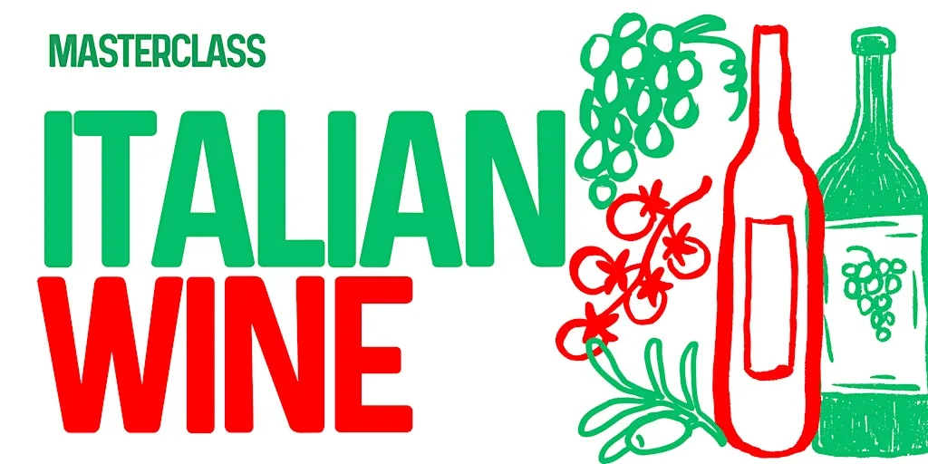 Masterclass: Italian Wine. at V and B Northampton