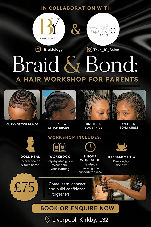 Braid & Bond: A Hair Workshop for Parents