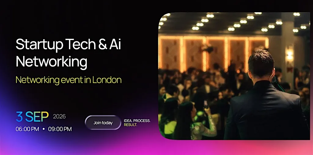 Startup Tech & AI Networking in London