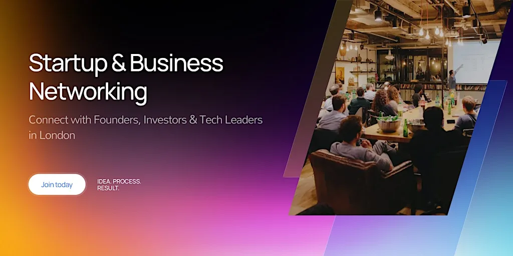 Startup & Business Networking in London at The City Pride