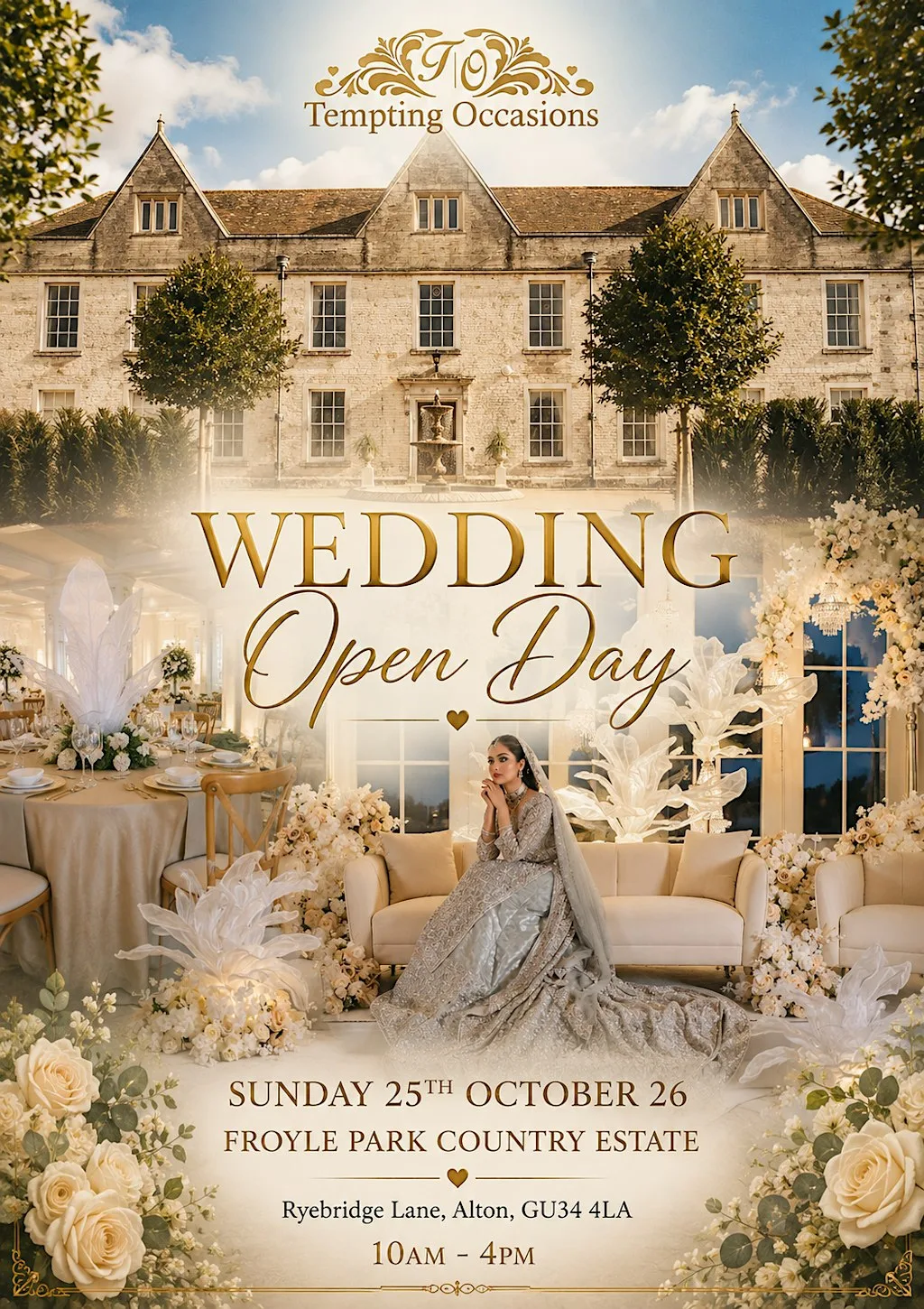 Froyle Park Country Estate Wedding Showcase Open Day