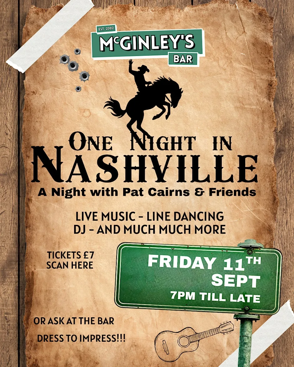 One Night in Nashville at McGinley's Bar