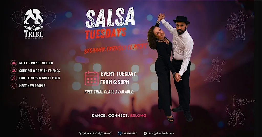 SALSA TUESDAYS WITH THE TRIBE! at The Tribe Dance Academy