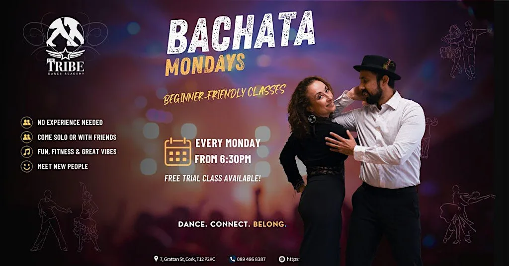 BACHATA MONDAYS WITH THE TRIBE! at The Tribe Dance Academy