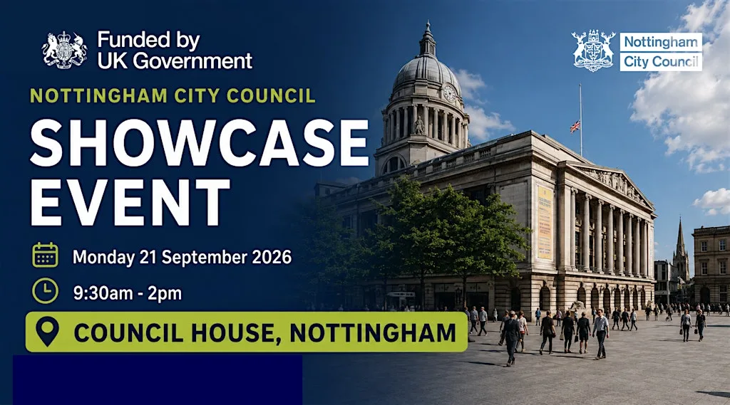 Nottingham City Council Business Support Showcase at Nottingham Council House