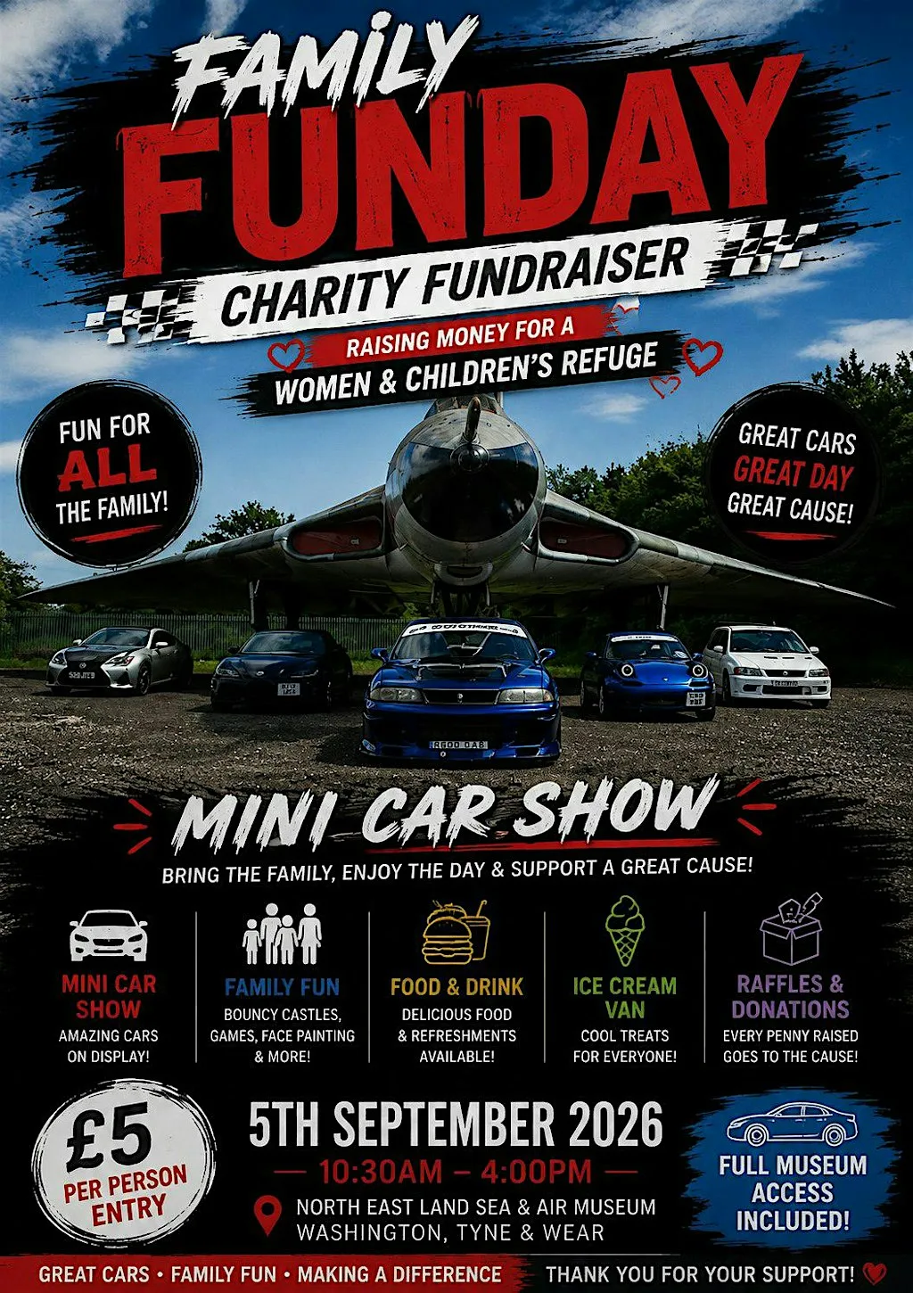 Evolution charity fundraiser