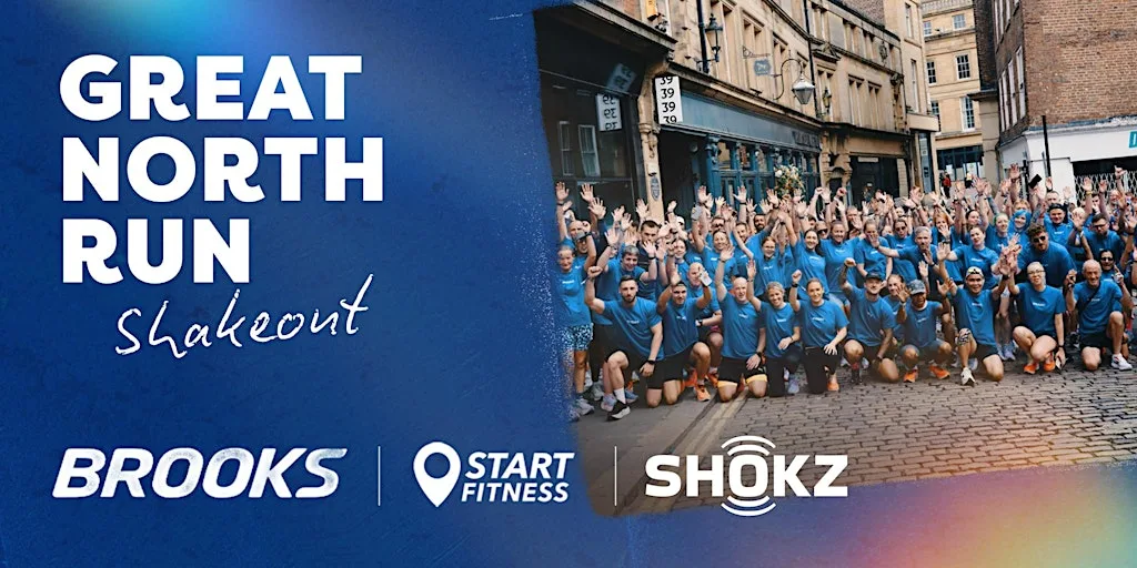 Brooks x Start Fitness x Shokz - Great North Run Shakeout