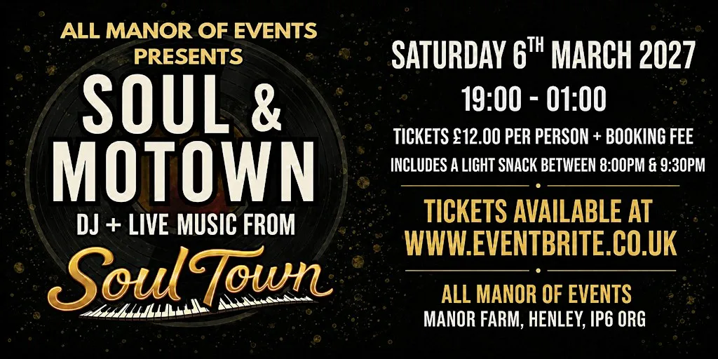 2027 Soul and Motown Party Night
