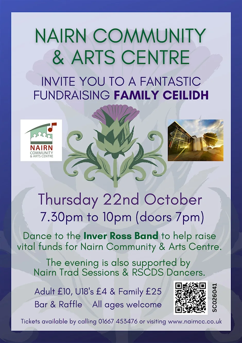Family Ceilidh at Nairn Community & Arts Centre
