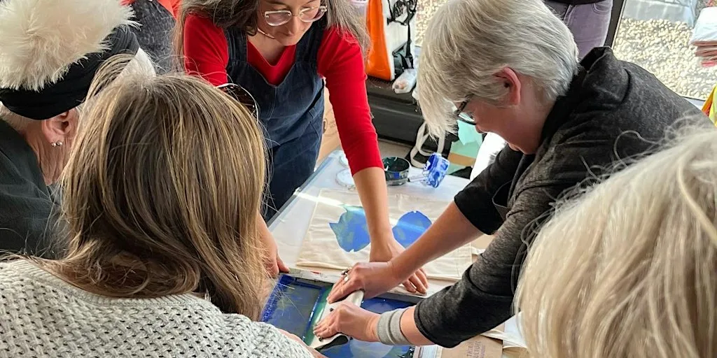 Screenprint Workshop at Cass Art
