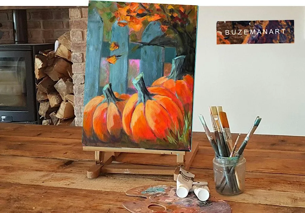 ‘Pumpkin Patch’ Painting workshop @ Escrick & Deighton Club, Escrick at Escrick & Deighton Club