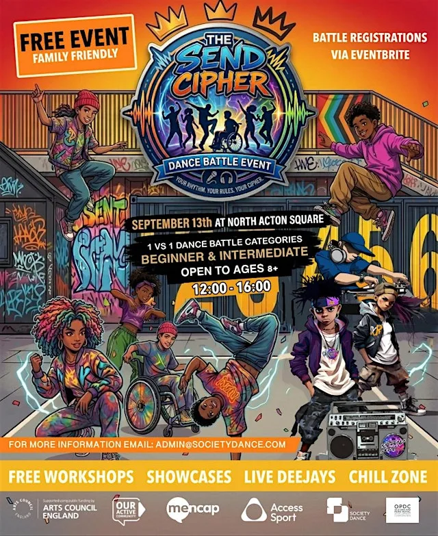 The SEND Cipher - Dance Battle Event