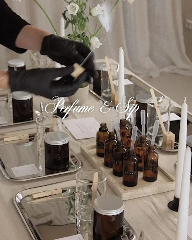 MYO Perfume & Sip: Swansea