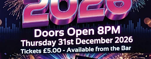 New Years Eve 2026 at New Crosshands Club