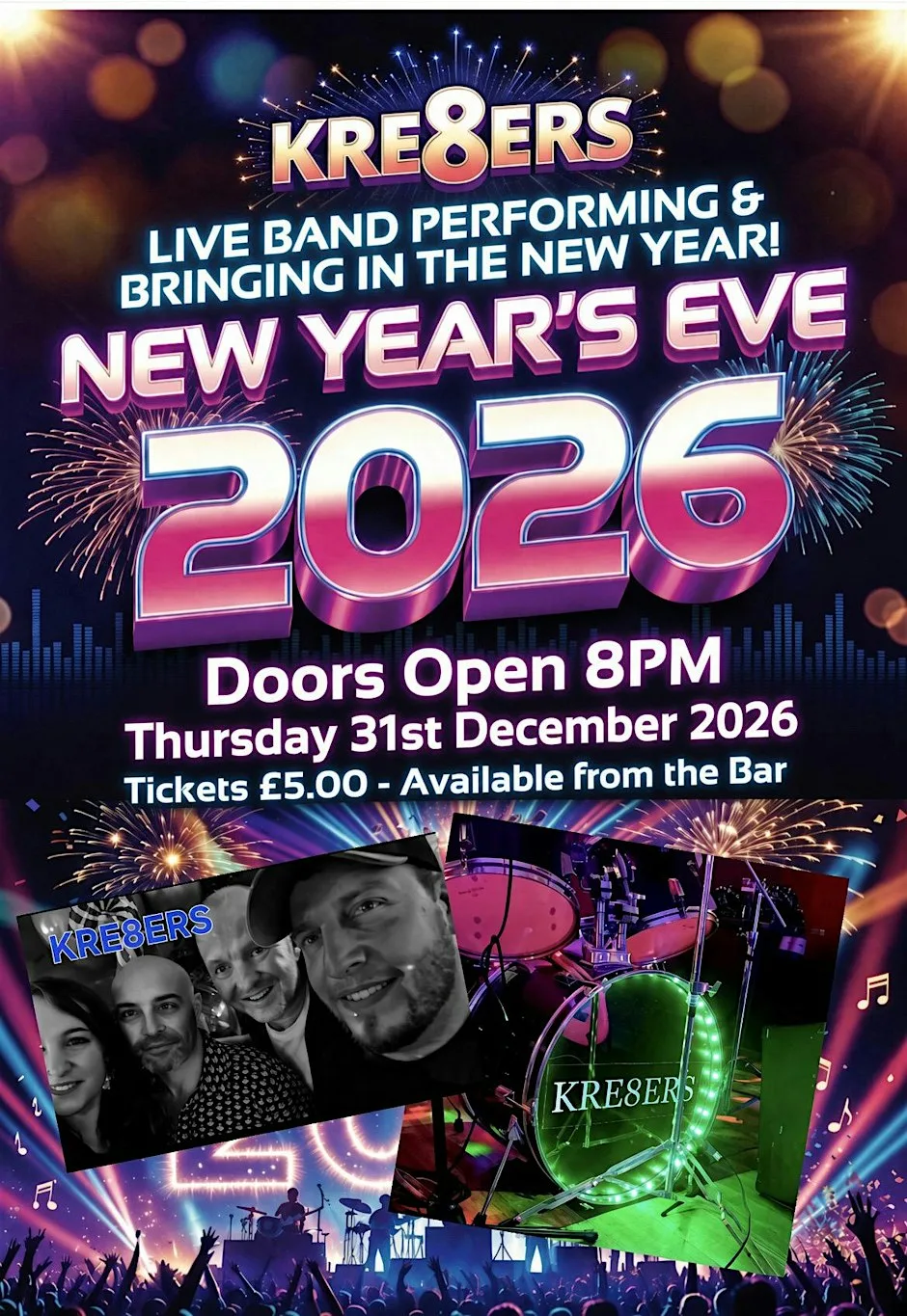 New Years Eve 2026 at New Crosshands Club