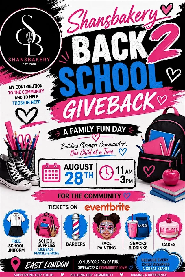 Shansbakery ‘Back 2 Schl’ Event