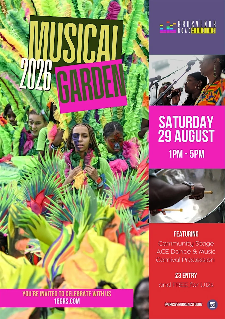 GRS Musical Garden at Grosvenor Road Studios