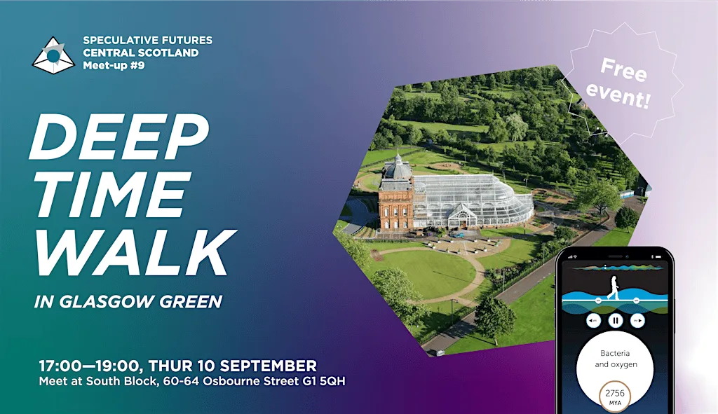 Deep Time Walk - Glasgow Green at South Block