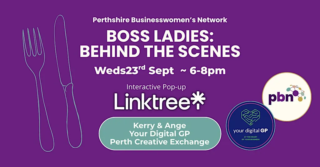 BOSSLADY - Behind The Scenes - Linktree Pop-Up